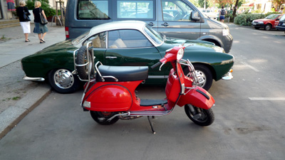 Vespa PX 200 + Karmann Typ 14